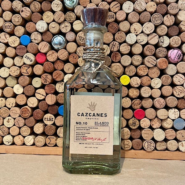 Cazcanes Tequila No. 10 Blanco Still Strength Organic 108° 750ml