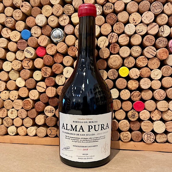 Bodegas Gil Berzal 'Alma Pura - El Barranco' Rioja Alavesa 2018