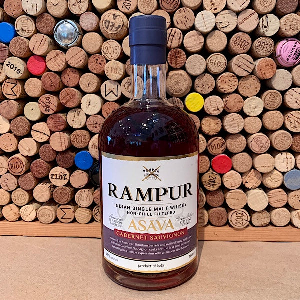 Rampur 'Asava' Cabernet Sauvignon Finish Single Malt Whisky 750ml