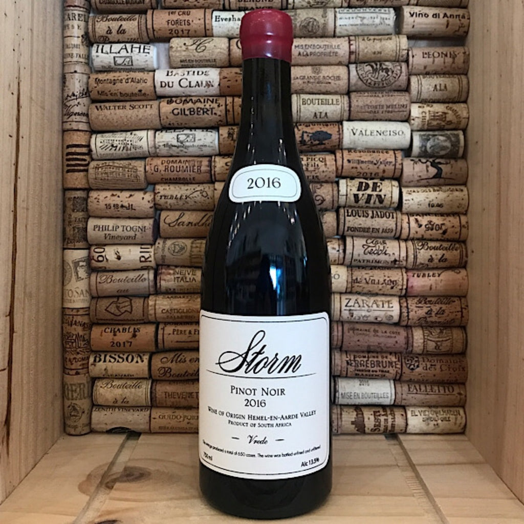 Storm Wines Pinot Noir Vrede South Africa 2016