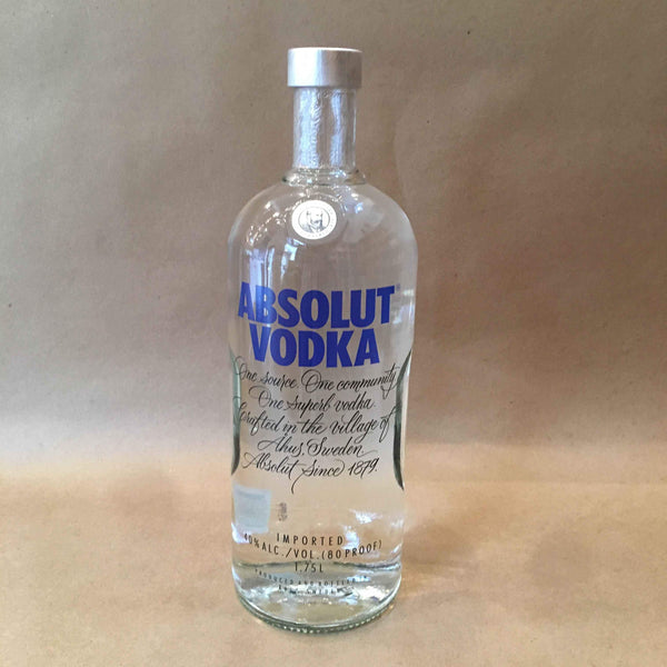 Absolut Vodka 80° 1L - Wainscott Main Wine & Spirits