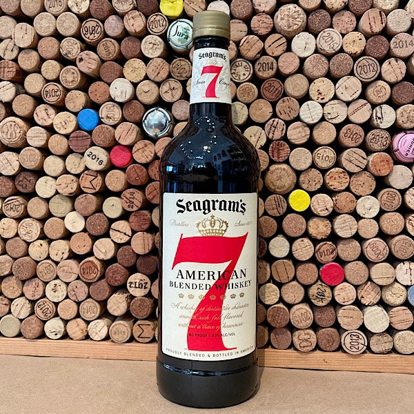 Seagram's 7 American Blended Whiskey Vo 1L Wainscott Main Wine & Spirits