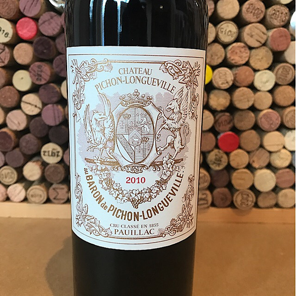 Ch Pichon Baron Longueville Pauillac 2010 (2nd growth) - Wainscott