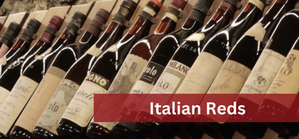 Italian red wines from Tuscany and Piedmont – Barolo, Chianti & Super Tuscans
