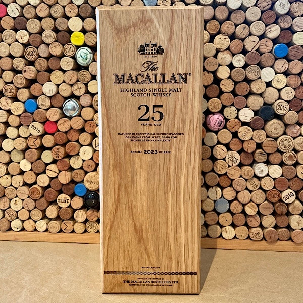 Macallan Scotch Sherry Oak Single Malt 25Yr 750ml