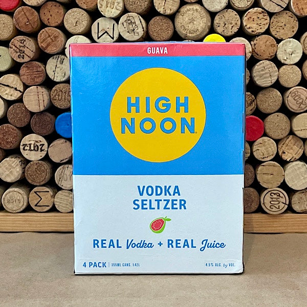 High Noon Vodka-Guava Hard Seltzer Cans 4pks 355ml