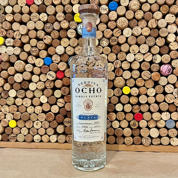 Tequila Ocho ‘Tierras Negras’ Plata Tequila Vintage 2023 750ml