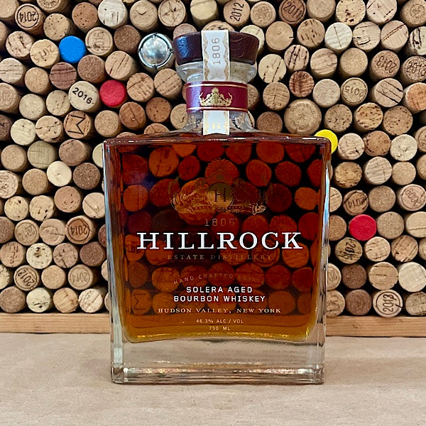 Hillrock Estate Distillery Napa Cabernet Barrel Solera Aged Bourbon Hudson Valley 750ml