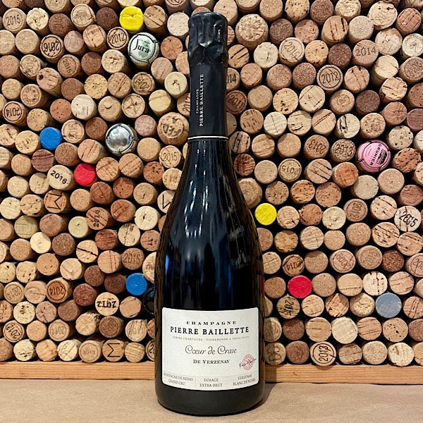 Champagne Pierre Baillette 'Coeur de Craie' Verzenay Grand Cru Blanc de Noirs 2017