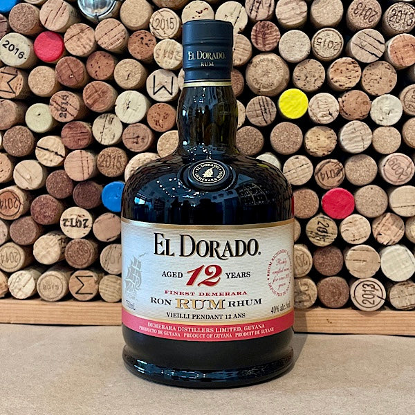 El Dorado Super Premium Demerara 12Yr Rum 750ml