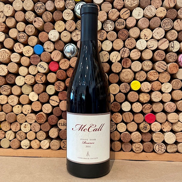 McCall Corchaug Estate North Fork of Long Island 'Reserve' Pinot Noir 2014