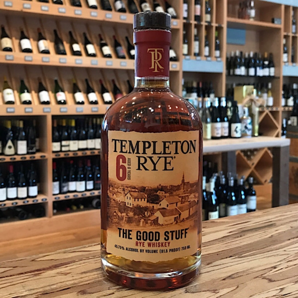Templeton Rye Rye Whiskey 6 Year