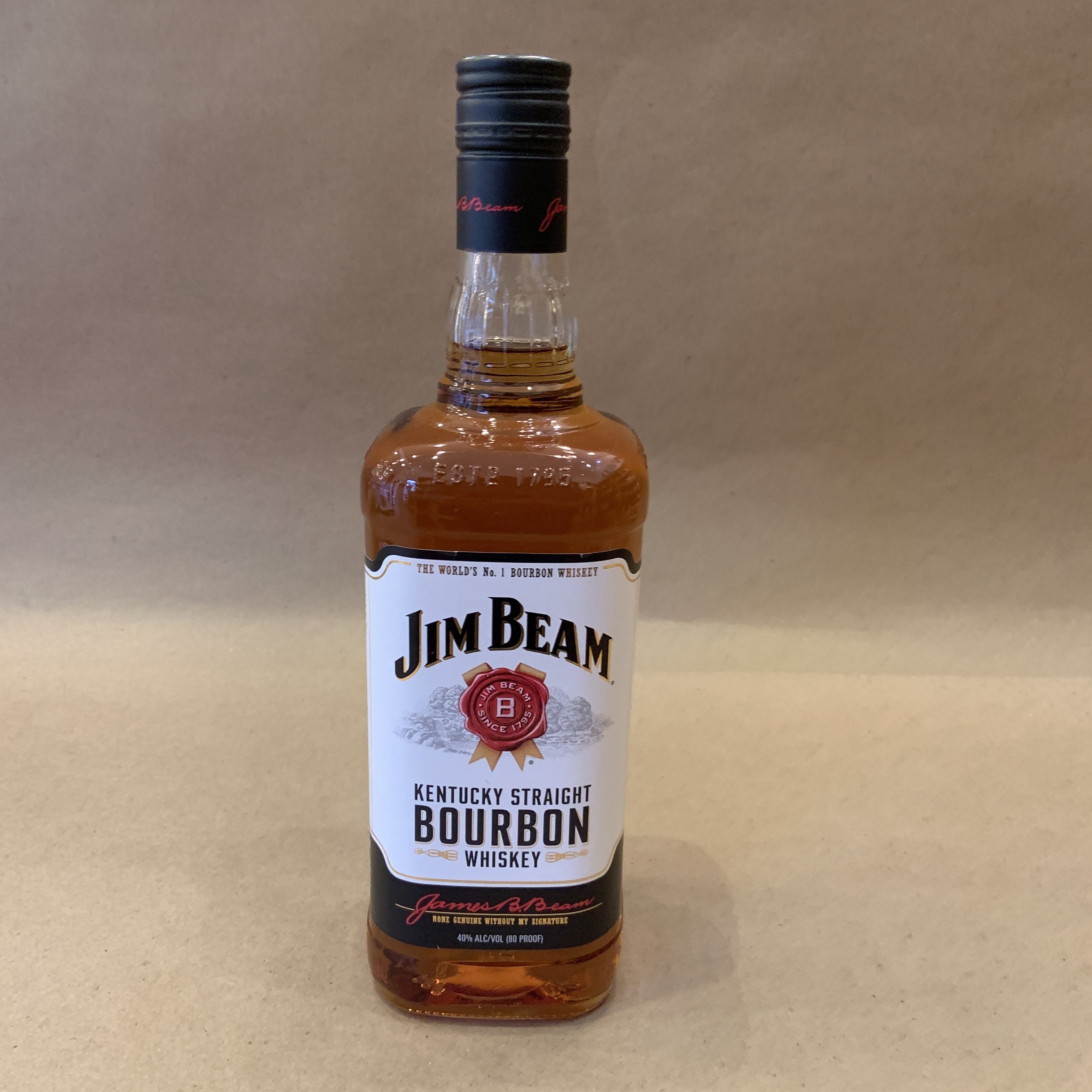 Jim Beam Bourbon 1L – Wainscott Main Wine & Spirits