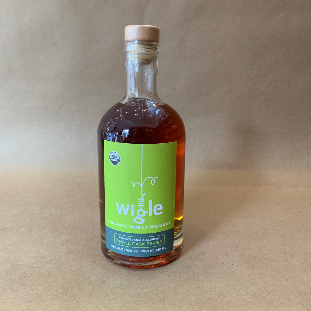 Wigle Whiskey Organic Small Pennsylavania Straight Bourbon Whiskey 750ml