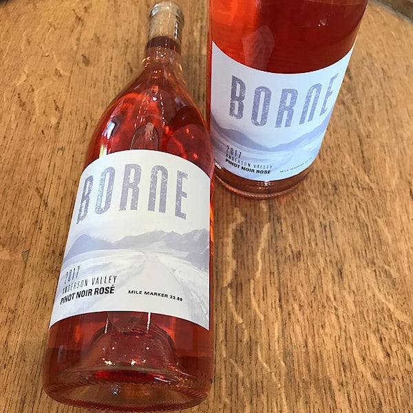 Borne Anderson Valley Pinot Noir Rose 2017