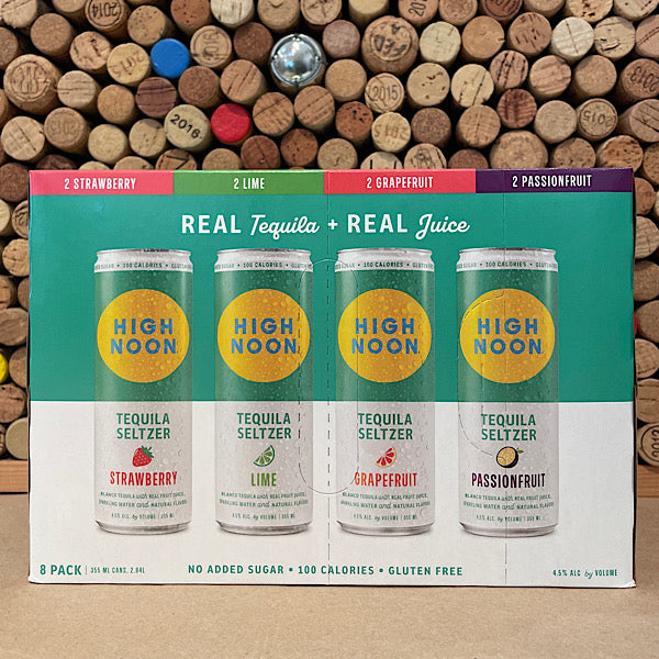 High Noon Tequila-Variety Pack Hard Seltzer Cans 8pk 355ml
