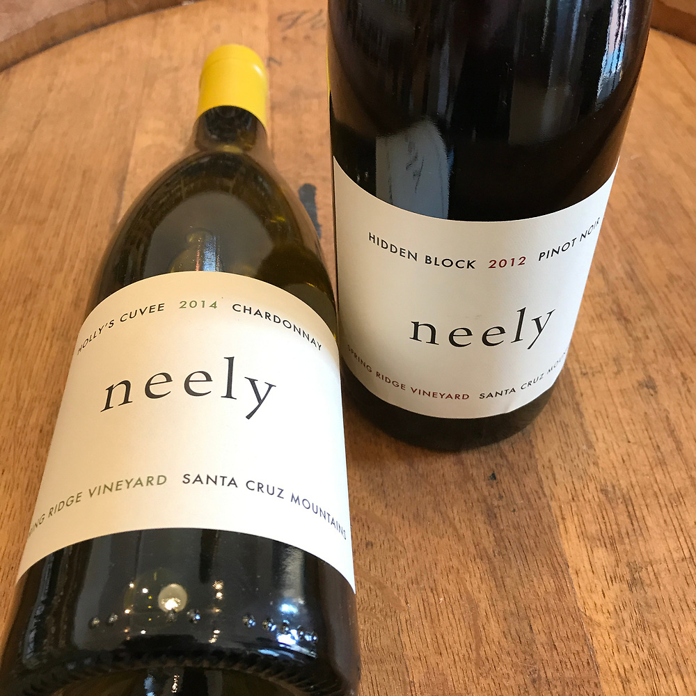 Neely Holly's Cuvee Spring Ridge Vineyards Santa Cruz Mountains Chardonnay 2014