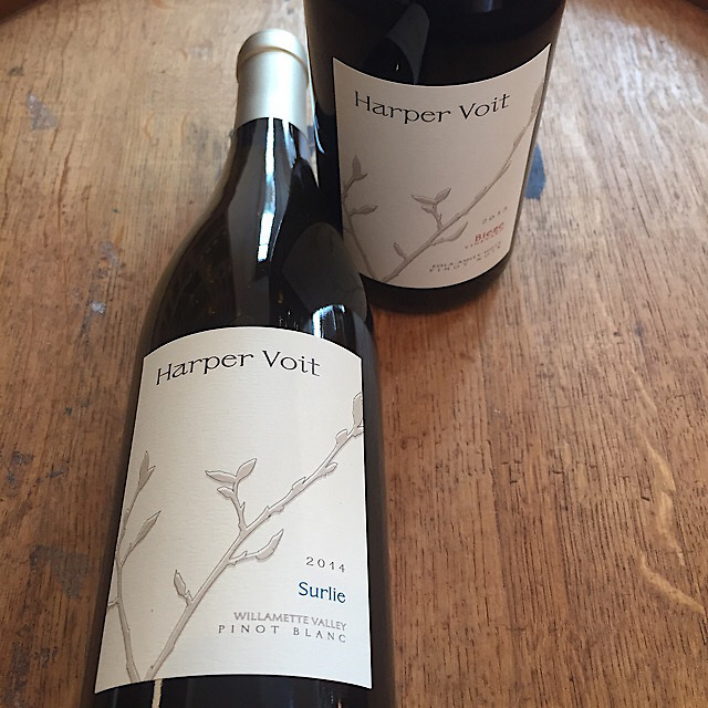 Harper Voit Sur Lie Willamette Valley Pinot Blanc 2014