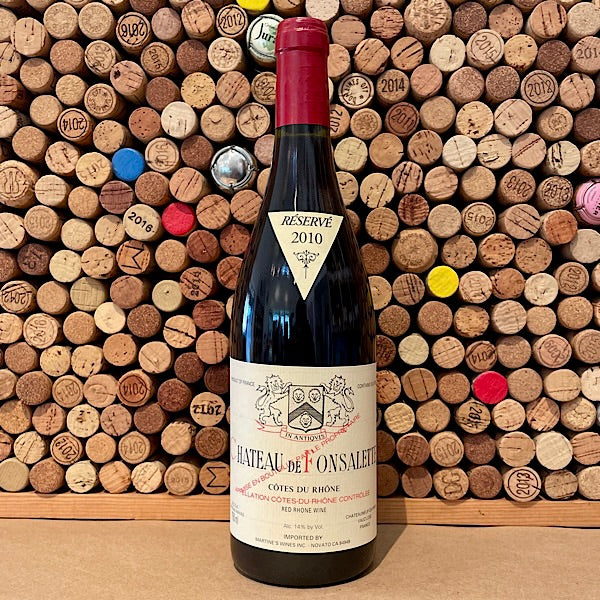 Ch. Rayas Chateau de Fonsalette Cotes du Rhone Rouge 2011