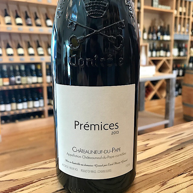 Domaine Giraud Premices Chateauneuf du Pape 2012