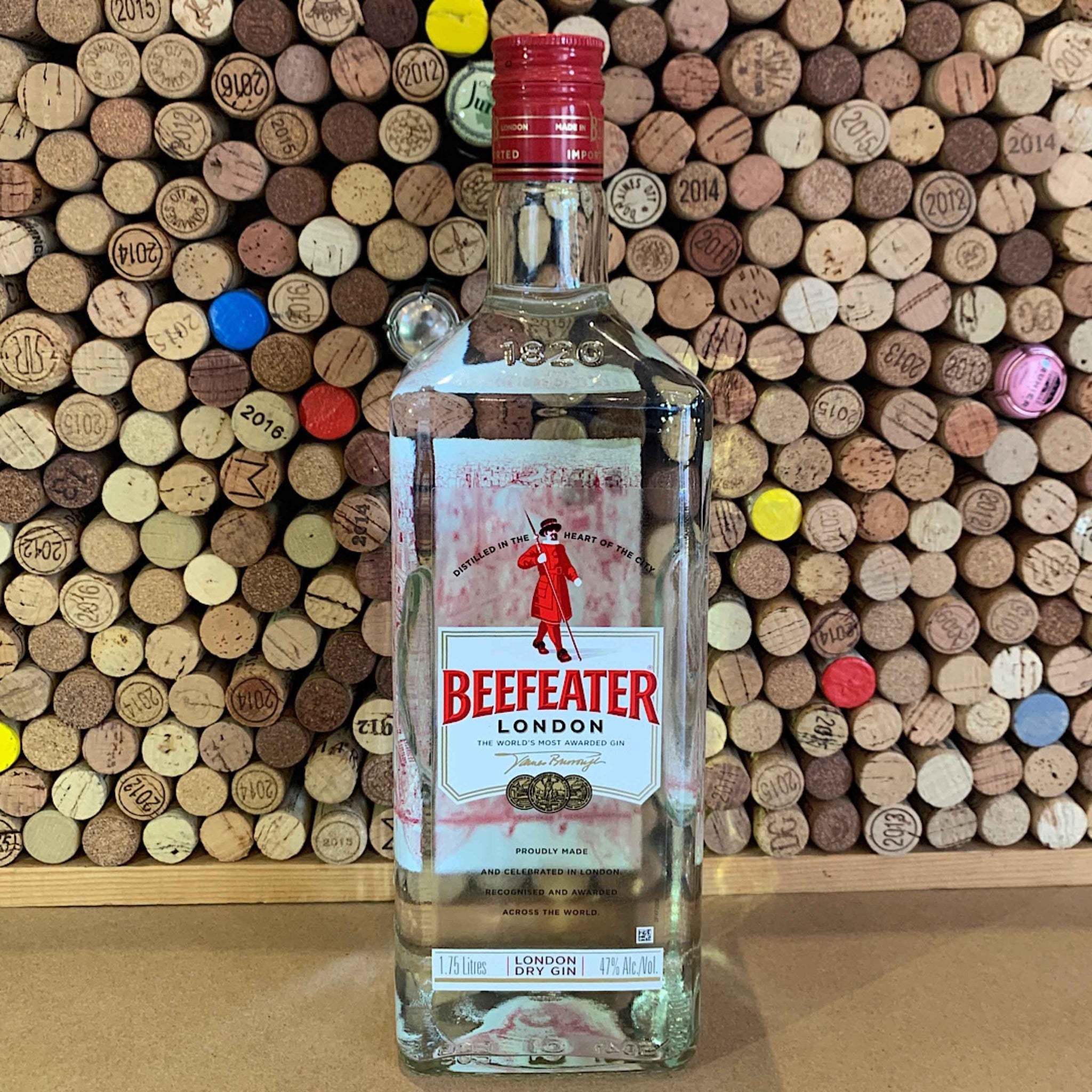 BEEFEATER LONDON DRY GIN電飾スタンド Beefeater 1 Gallon Tilt Bottle London Distilled Dry Gin